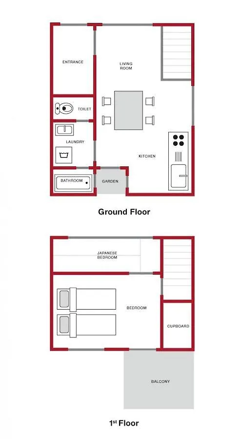Gojo Machiya Villa Kyoto 0*,